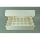 Cupcake Box - 24 Hold - White