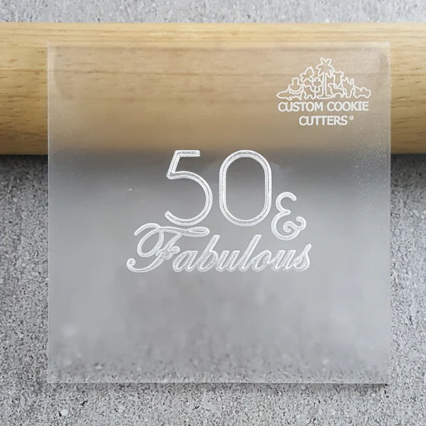 Debosser - 50 & Fabulous Embosser/Debosser