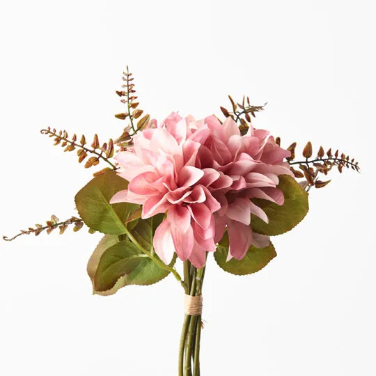 Floristry - Dahlia Mixed Bouquet in Pink - Artificial Flowers
