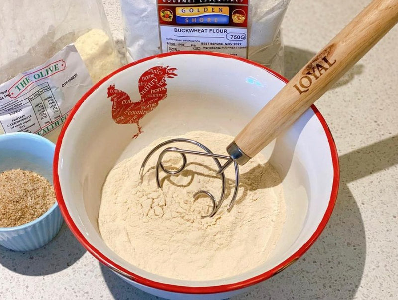 How To Use A Dough Whisk