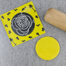 Debosser - Rose Bloom Debosser / Embosser / Acrylic Stamp