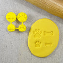 Embosser - Dog Bone & Paw Set