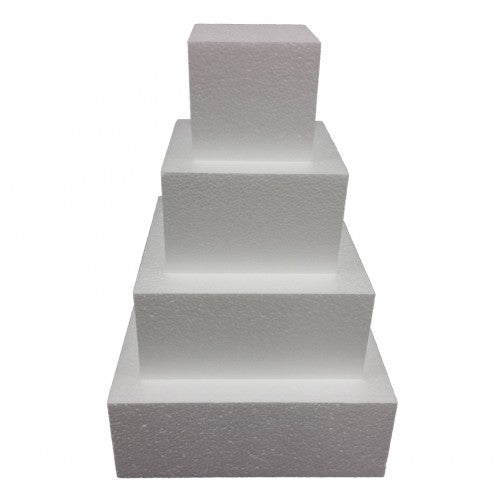 Square Cake Dummy (4 inch height)