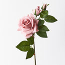Floristry - Dusty Pink Rose Spray (Lisa) - Artificial Flowers