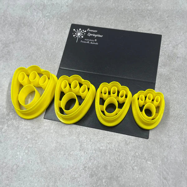 Cookie Cutters - Easter Bunny Feet (set of 4)