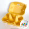 Cookie / Chocolate Box - Easter Egg Carton - 6 cavity - Yellow