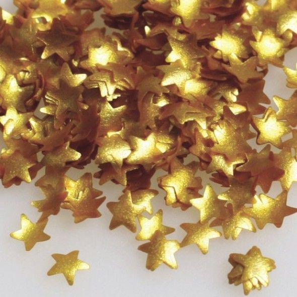 Sprinkles - Mini Edible Gold Stars