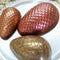 Chocolate Mould - Quilted Easter Egg Mould 250g - 3 Piece Mould