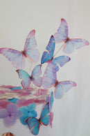 Cupcake Topper - Enchanted Butterflies 22pk - Edible Wafer Paper