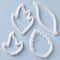 Fondant Cutter Set : Creative Leaf (Lily of Valley, Tulip, Ivy, Hydrangea)