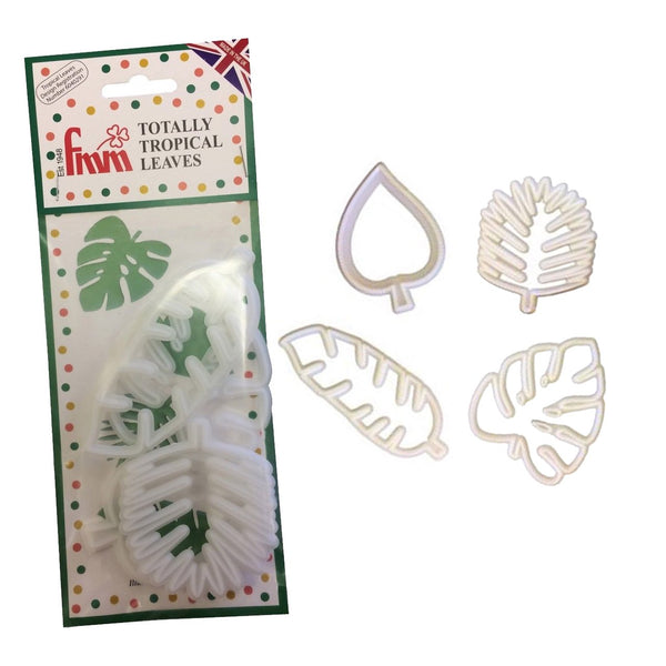 Fondant Cutter Set : Totally Tropical Leaves by FMM