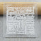 Embosser - Father Text/Words Texture Debosser Plate