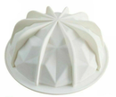 Silicone Mould / Cake Pan - Geometric Hemisphere 3D - 6 inch