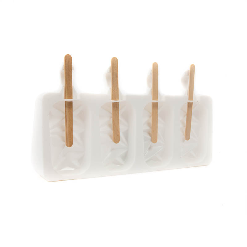 Silicone Popsicle Mould - Geo Magnum (with 10 icypole sticks)
