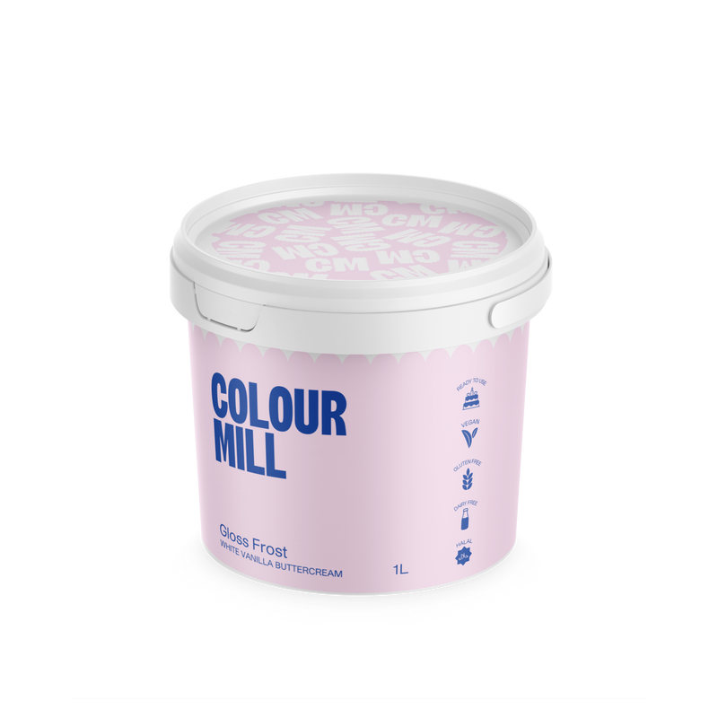 Buttercream - Gloss Frost White Buttercream - 1 litre