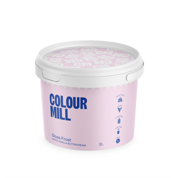 Buttercream - Gloss Frost White Buttercream - 2 litre