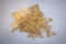Cupcake Topper - Gold Shimmer Butterflies 22pk - Edible Wafer Paper