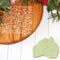 Embosser - Gum Leaf Background - Raise It Up Cookie Debosser