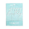Cake Topper - Happy Birthday V4 - Pearl White - Metal Topper