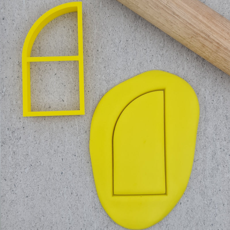 Cookie Cutter - Half Arch - 90 x 45mm