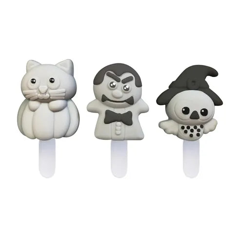 Popsicle Mould - Halloween (Cat, Vampire, Witch Owl)