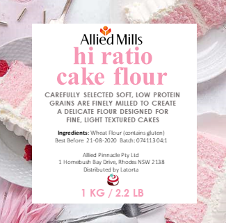 Flour - Hi Ratio Cake Flour 1kg - Allied Mills