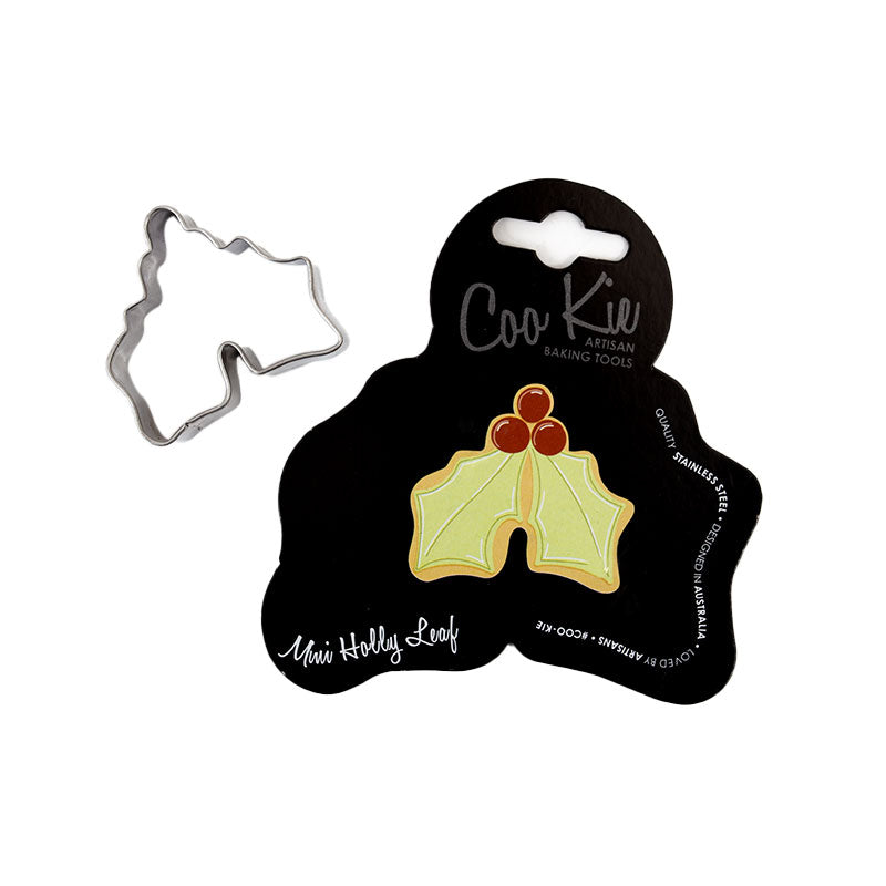Cookie Cutter - Mini Holly Leaves (Christmas)