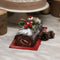 Gumpaste Flower Spray - Christmas Pine Cones & Holly