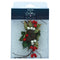 Gumpaste Flower Spray - Christmas Pine Cones & Holly