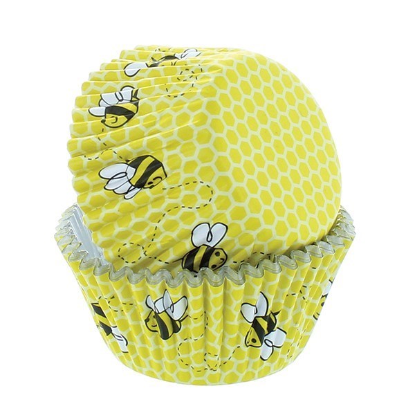 Cupcake Cups - Honeycomb & Bees 50pc