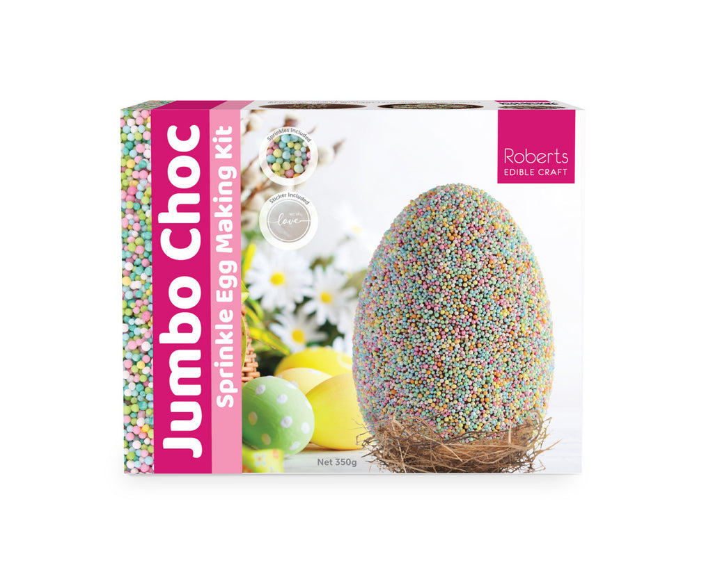 Chocolate Mould - Jumbo Chocolate Sprinkle Easter Egg Kit – Latorta