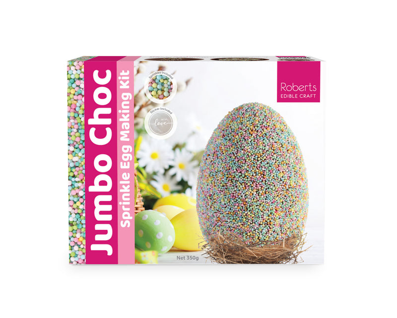 Chocolate Mould - Jumbo Chocolate Sprinkle Easter Egg Kit