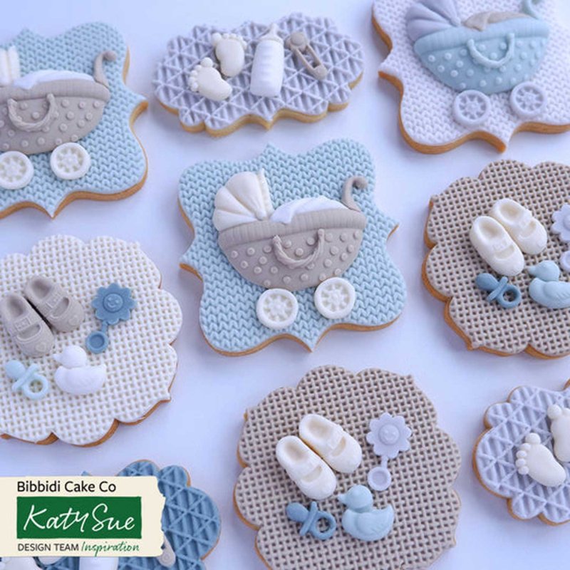 Silicone Mould - Baby Accessories by Katy Sue