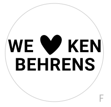 Embosser - We Love (Heart) Ken Behrens Cookie Embosser