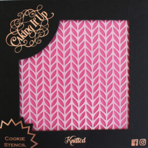 Cookie Stencil - Knitted