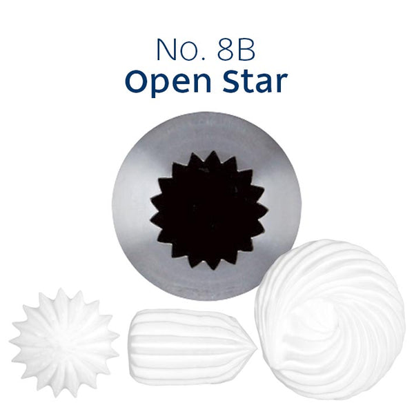 Piping Tip - No 8B Large French Star