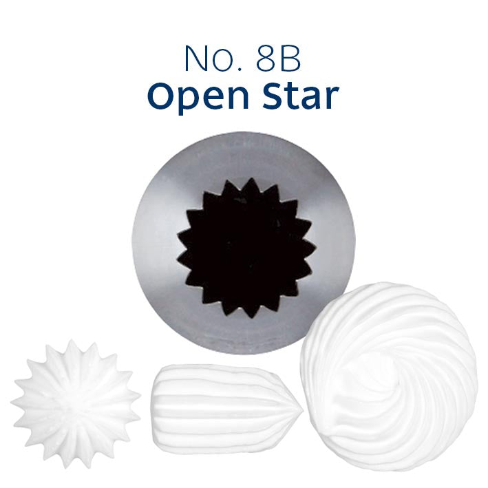 Piping Tip - No 8B Large French Star