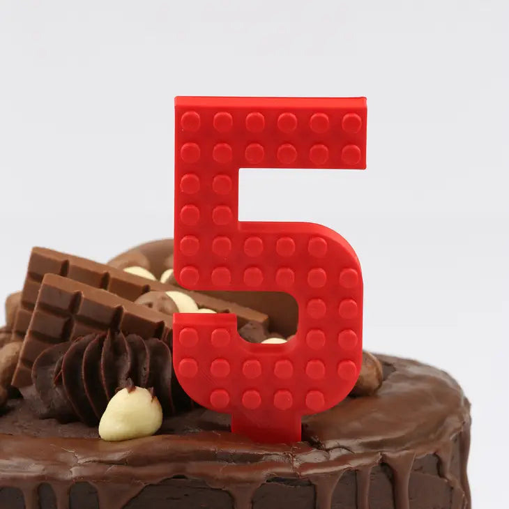 Cake Topper - Lego Number