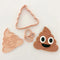 Cutter & Debosser Set - Poo Emoji by Little Biskut