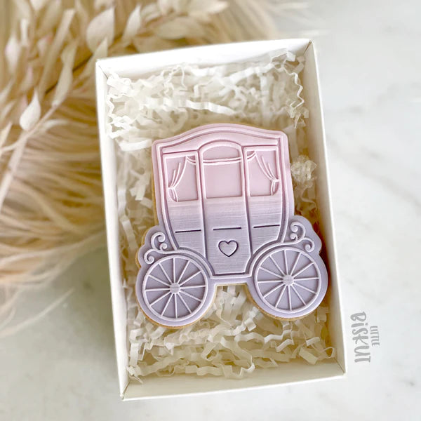 Cutter & Debosser Set - Princess Carriage by Little Biskut