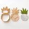 Embosser and Cutter Succulent Plant Set - Little Biskut