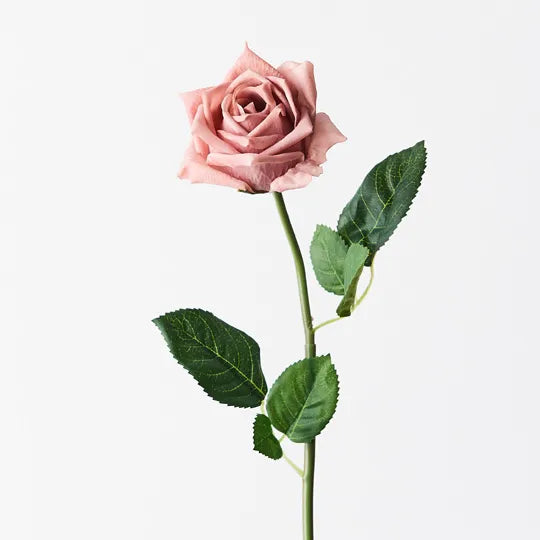 Floristry - Dusty Pink Rose (Lola) - Artificial Flowers