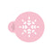 Stencil - Love Heart Snowflake Cookie Stencil