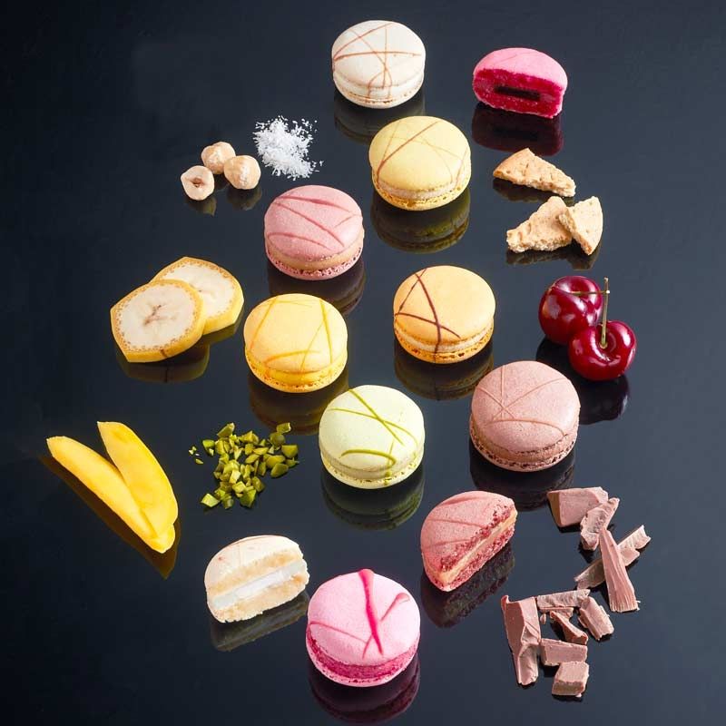 Macarons - Assorted Flavours - 15g each - La Rose Noire