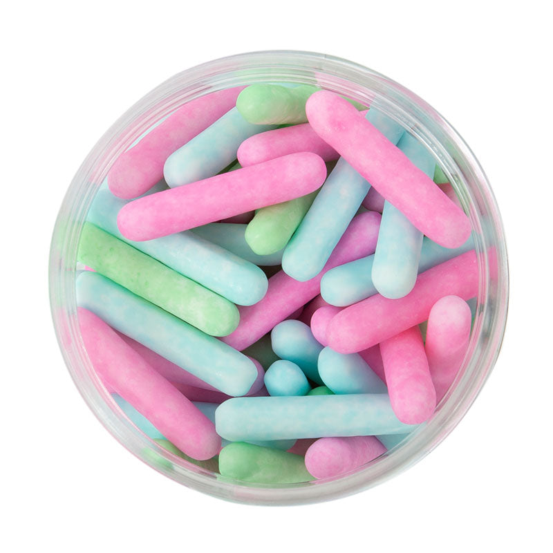 Sprinkles - Rods - Matte Mixed Pastel (75g)