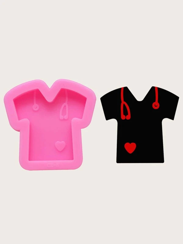 Silicone Mould - Medical Scrubs (Doctor, Nurse, Vet)