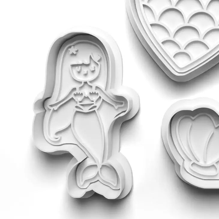 Cutter & Embosser Set - Mermaid