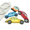 Silicone Mould - Mini Motors (Iconic Cars - Kombi, Beetle, Mini Minor)