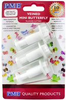 Plunger Cutters - Mini Butterfly - Set of 3