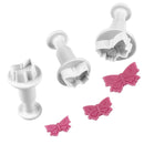 Plunger Cutters - Mini Butterfly - Set of 3